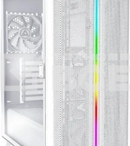 Компьютерный корпус Montech SKY ONE Lite белый без БП ATX 3x120mm 2xUSB3.0 1xUSB3.1 audio bott PSU