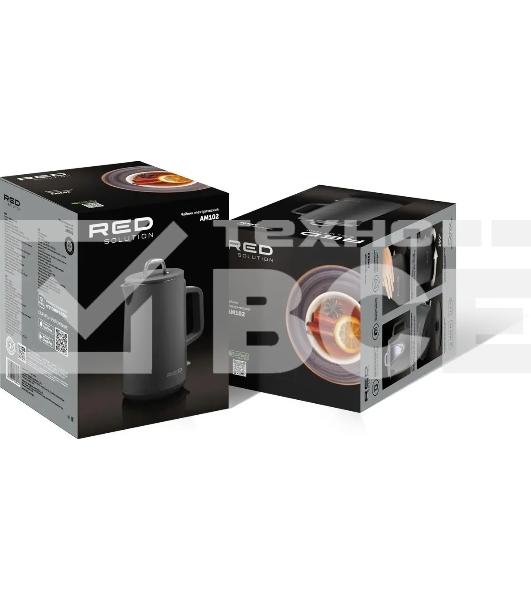 Чайник электрический Red Solution АМ102 1.5 л, 1800 Вт, серый