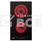 Встраиваемая электрическая варочная поверхность Beko HDC 32400 TO, Черный, фото 1