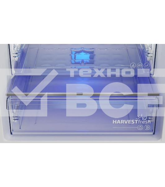 Холодильник Beko B3RCNK362HW белый двухкамерный 220/100л морозилка снизу