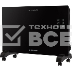 Конвектор Rexant 60-0113, черный, 1500 Вт, 12 м2, электронный термостат, Wi-Fi, фото 1