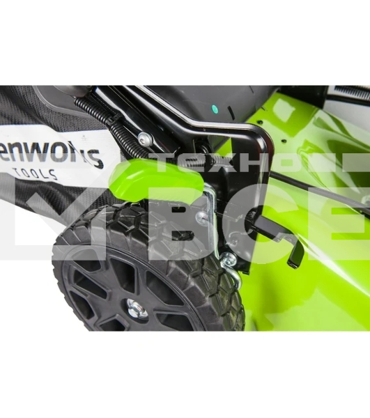 Газонокосилка аккумуляторная  GreenWorks GD60LM46HPK4, 60V, 46 см, бесщеточная, с 1хАКБ 4 А.ч. и ЗУ (2502807UB)