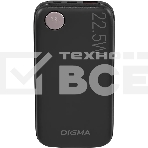 Мобильный аккумулятор Digma DGPF10B 10000mAh QC3.0/PD3.0 22.5W 3A USB-A/USB-C черный, фото5