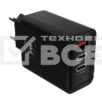 Сетевое зарядное устройство MORE CHOICE NC90 1USB+2Type-C 3.0A PD 45W, черный, фото3