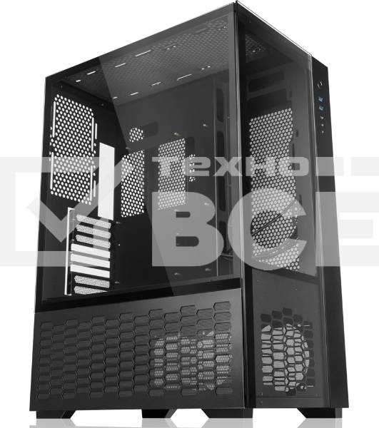 Компьютерный корпус Raijintek PAEAN PREMIUM 0R20B00208, черный, Aluminum, ATX/MICRO ATX/MINI-ITX, USB 3.0x2, Type Cx1, HD Audiox1