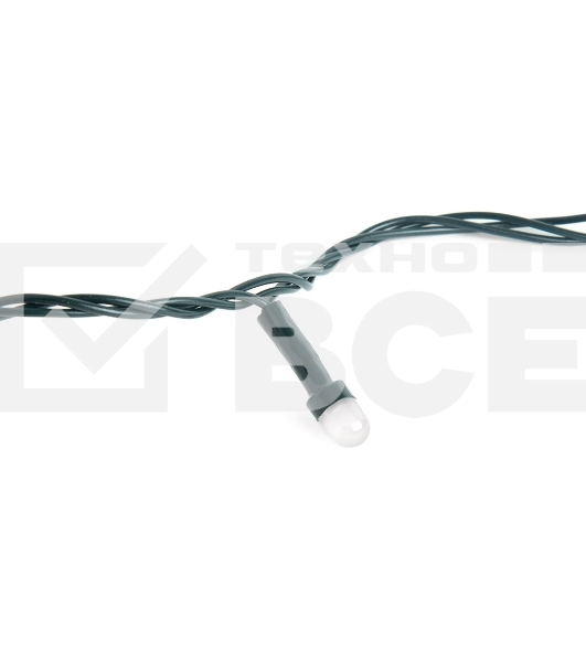 Гирлянда светод. Funray Минишарики, SE-MINI-110W, 10М, 100LED, хол.белый,темно-зел.шн 0,7м, контр,