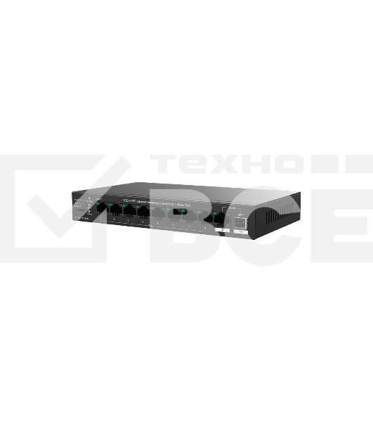 Коммутатор неуправляемый Tenda TEG1110PF-8-120W PoE, 10 портов, 9x1 Гбит/с, SFP 1х1 Гбит/с, PoE 8х30 Вт (до 102 Вт)