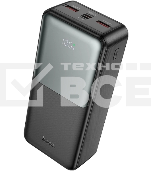 Внешний аккумулятор Powerbank HOCO J136B Sirui, 30000mAh черный