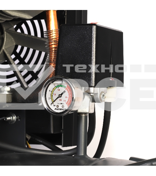 Компрессор PATRIOT KRX 950 L270 D, поршневой, ременной, масляный, 950 л/мин, 270 л, 10 бар, 5.5 кВт, 400 В