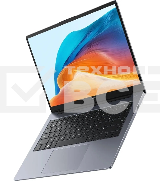Ноутбук Huawei MateBook D 14 MDG-X MendelG-W5611D Core i5 13420H 16Gb SSD1Tb Intel UHD Graphics 14' IPS FHD (1920x1200) без ОС grey space WiFi BT Cam (53014MUB)