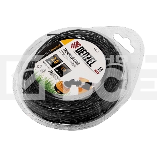 Леска для триммера Denzel двухкомпонентная эллипс, 2,0мм х 15м, блистер EXTRA CORD