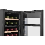 Винный шкаф ZÜGEL ZTWF182DX н/ж сталь, 46 л, 2 отсека, 18 бут., фото5