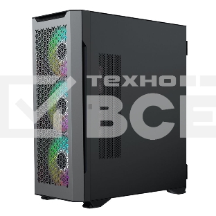 Компьютерный корпус ACD Fort 279M ATX, Black, USB2.0*2+USB3.0+HD audio ,4*14cm fans ,METAL side panel, up to 9 pcs 3,5 HDD, SPCC 0,9 mm