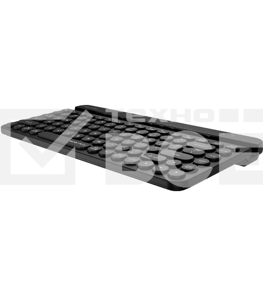Клавиатура A4Tech Fstyler FBK30 черный/серый USB беспроводная BT/Radio slim Multimedia (FBK30 BLACKCURRANT)