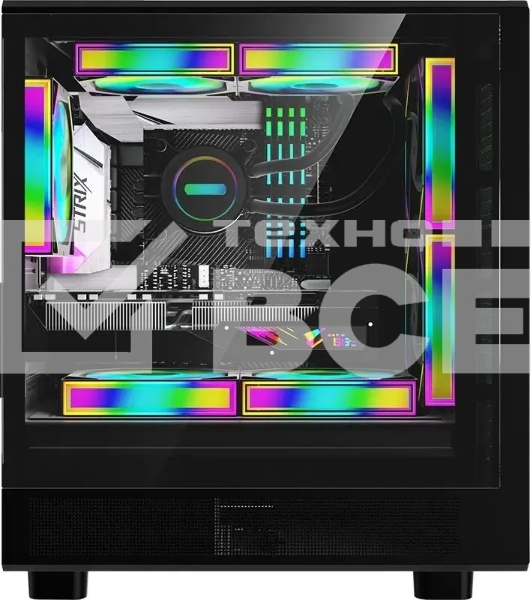 Компьютерный корпус Aerocool / Formula Air Mesh G2 черный без БП mATX 3x120mm 2xUSB3.0 audio