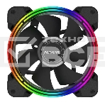 Вентилятор для корпуса Alseye HALO PRO B черный, 120 мм, 2100 об/мин, 26 дБ, 4 pin, фото2
