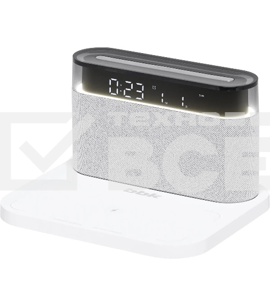 Портативная колонка BBK BTA2020 белый 5W 1.0 BT 10м 1200mAh