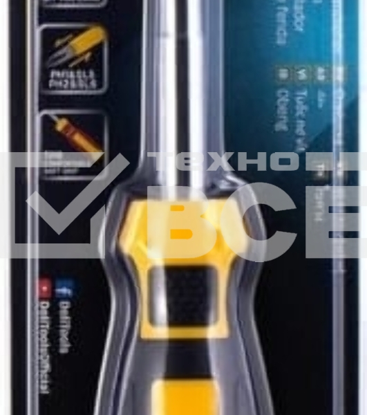 Многофункциональная отвертка 6-в-1 Deli DL260206 В комплекте биты SL5, SL6, PH1, PH2