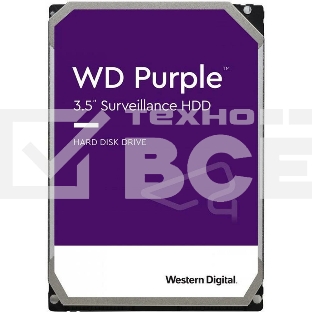 Жесткий диск HDD Western Digital Surveillance Purple Pro8TB 7200rpm SATA-III 256Mb 3.5