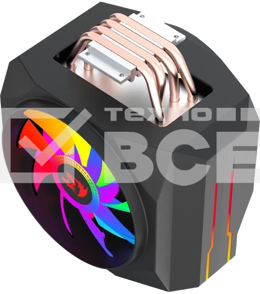 Кулер Redragon Balder Dual-fan CC-2199 серый 120мм алюминий+медь 1800rpm 35.2db 4-pin 180W
