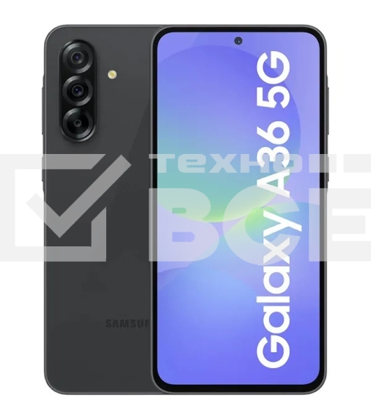 Смартфон Samsung Galaxy A36 SM-A366B, 8/256Gb, черный