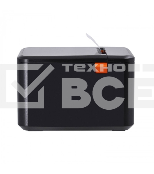 Термопринтер Mertech Q80 (1022) 203 dpi, 230 мм/сек, USB, RS232, Ethernet, RJ12, черный