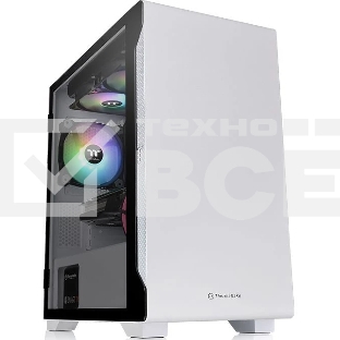 Корпус S100 TG Snow CA-1Q9-00S6WN-00 White/Win/SPCC/Tempered Glass*1/120mm Standard Fan*1