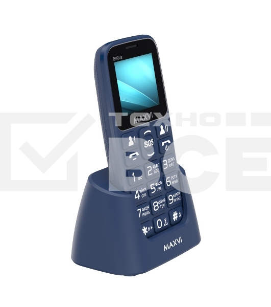 Мобильный телефон Maxvi B110ds синий