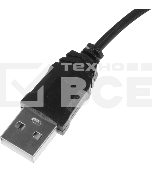 Мышь проводная Defender Overmatch GM-069 черный, 2400 dpi, USB, кнопки - 4