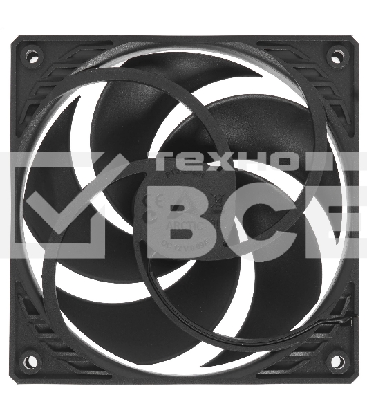 Вентилятор для корпуса Case fan ARCTIC P12 Silent (черный/черный) (ACFAN00130A)