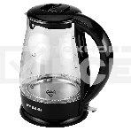 Чайник электрический Hyundai HYK-G2011 1.7л. 2200Вт черный (корпус: стекло), фото8