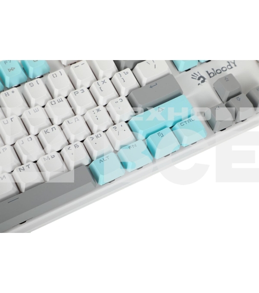 Клавиатура проводная A4Tech Bloody S510N USB белый