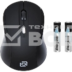 Мышь беспроводная Oklick 415MW черный, 1600 dpi, радиоканал, USB, кнопки - 4, фото3