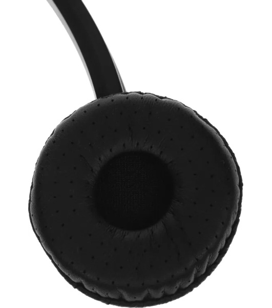 Гарнитура VT VT6200-D чёрный-серебристый, проводная, USB