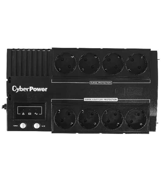 Источник бесперебойного питания CyberPower BS850E NEW/850 ВА/480 Вт/8 х CEE 7 (евророзетка)