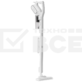 Пылесос вертикальный Deerma DX700 белый, питание от сети, 170 Вт, уборка сухая, пылесборник 0.8 л