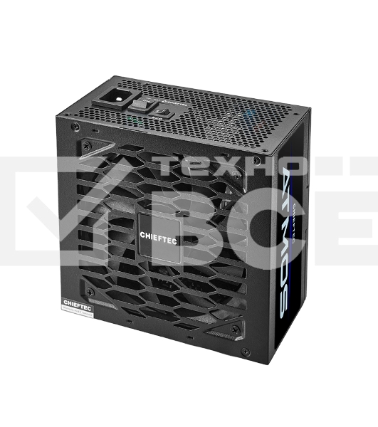 Блок питания, Chieftec, Atmos CPX-750FC, 750Вт, 80 PLUS GOLD, 120мм, черный