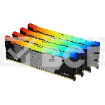 Оперативная память Kingston Fury Renegade, DDR4, 64GB (4x16GB), 3600MHz, CL16, с радиатором, RGB, серебристый/черный, фото4