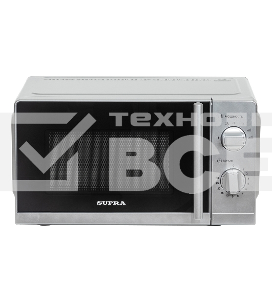 Микроволновая печь SUPRA 20MS40 белый 20л 700Вт  поворотный механизм