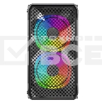 Компьютерный корпус Powercase Mistral Micro A3B ARGB, Tempered Glass, 2x 140mm ARGB PWM+1x 120mm ARGB PWM, чёрный, mATX  (CMMAB-A3), фото9