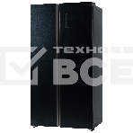 Холодильник Бирюса SBS 541 TBG черный двухкамерный 343/198 л морозилка слева, NoFrost, Side-by-side, фото3