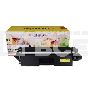 Картридж лазерный Colouring CG-CF230X/051H (№30X) черный (3500 стр.) для принтеров HP LaserJet Pro M227/M227fdn/M227fdw/M227sdn/M203/M203dn/M203dw/Canon LBP-160/LBP-162/MF-260/MF-264/MF-267/MF-269