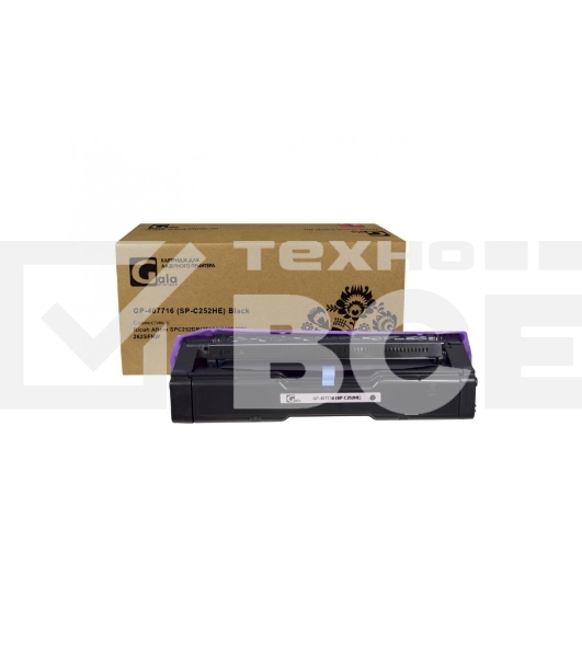 Принт-картридж GalaPrint GP-407716 (SP-C252HE) черный (6500 стр) для Ricoh Aficio SPC252DN/252SF/262DNW/262SFNW