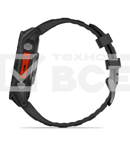 Смарт-часы Garmin Fenix 8 AMOLED серый, черный 47мм