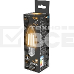 Лампа филам. Gauss Filament 11Вт цок.:E27 свеча св.свеч.белый теп. (упак.:10шт) (103802111), фото10