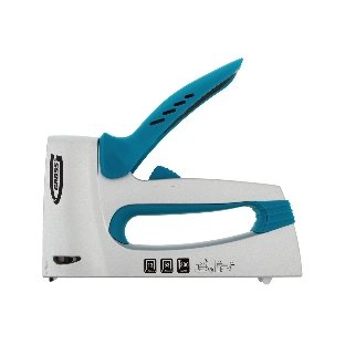 Степлер GROSS 41002 мебельный алюминиевый корпусрегулировка удара тип Скобы 13 53 300 6-16мм