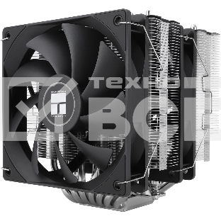 Устройство охлаждения(кулер) Thermalright Phantom Spirit 120 SE Soc-AM5/AM4/1151/1200/1700 черный 4-pin 25.6dB Al+Cu 765gr Ret (PS120-SE)