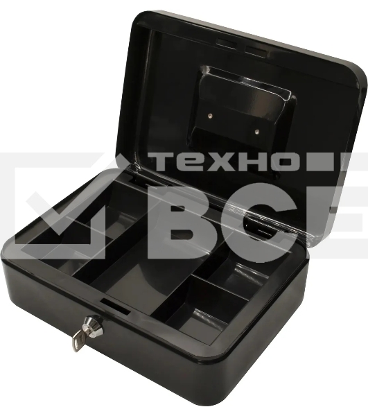 Ящик для денег Silwerhof 90x250x180 черный