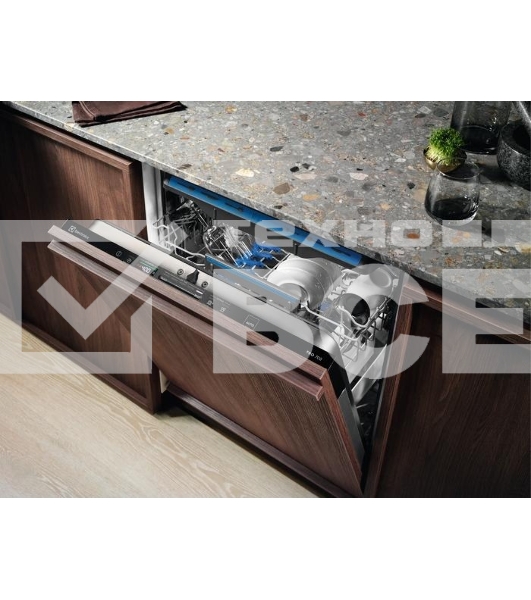 Встраиваемая посудомоечная машина Electrolux EES48400L полноразмерная, загрузка 14 комплектов