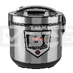 Мультиварка электрическая Endever Vita-124 черный/стальной, 1000 Вт, 5 л, 16 авторежимов работы, книга рецептов, фото 1